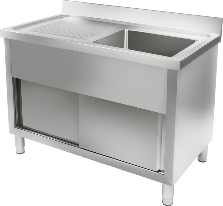 Immagine prodotto Royal Catering Lavello per cucina - 120 cm (30 cm, 120 cm)