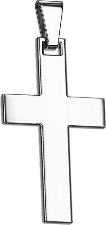 Produktbild Hollywood Body Jewelry Anhänger silber Kreuz (Chirurgenstahl 316L)