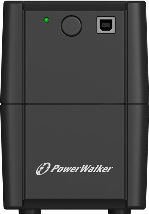 Actual product image Powerwalker VI 850 SH Schuko 850VA / 480W Line-Interactive UPS Tower AVR HID (850 VA, 480 W, Line-interactive UPS)