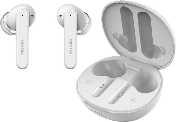 Immagine prodotto Nokia Cuffie Clarity Earbuds+ TWS-7311 Bianco (ANC, 24.50 h, Senza fili)