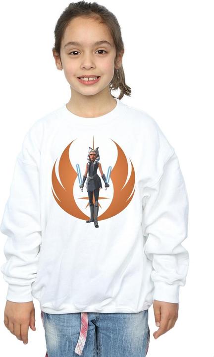 Image du produit Star Wars - Sweat CLONE WARS AHSOKA REBEL POSE - Fille (128)