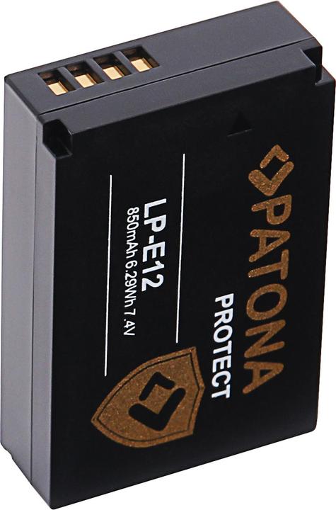 Immagine prodotto Patona Proteggi la batteria Canon LP-E12 (Accumulatore di carica elettrica)