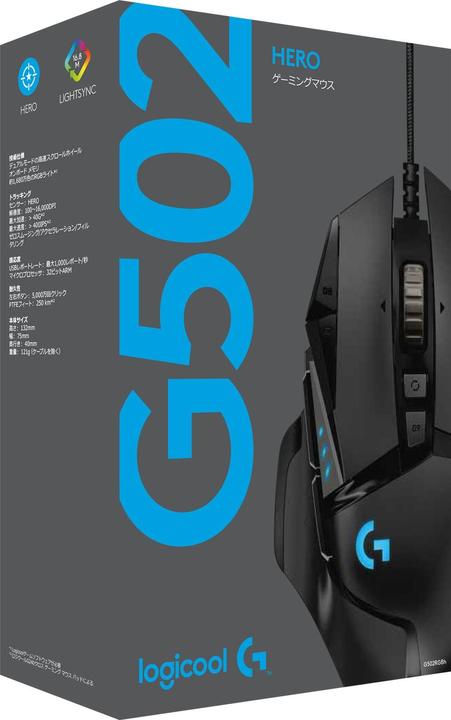 Produktbild Logitech G G502 Hero (Kabelgebunden)