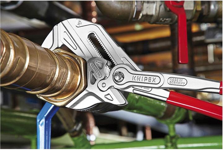 Produktbild Knipex Mini-Zangenschlüssel Zange und Schraubenschlüssel in einem Werkzeug 86 03 125 (125 mm)