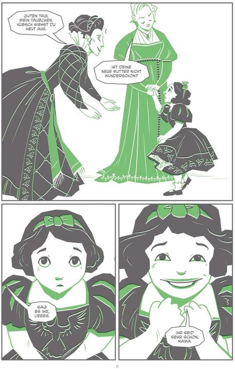 Actual product image Disney Villains Graphic Novels: Die Schönste im ganzen Land (German, Serena Valentino, Fiona Marchbank, 2024)