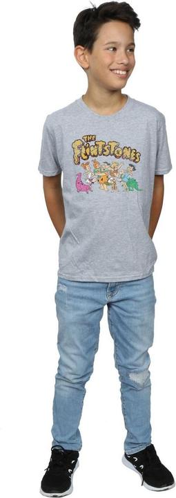 Image du produit The Flintstones - T-shirt GROUP DISTRESSED - Garçon (128)