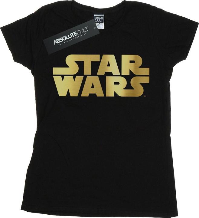 Produktbild Star Wars Gold Logo TShirt (S)