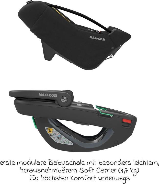 Produktbild Maxi-Cosi Entwickelt für mehr Nähe zwischen Eltern und Kind (Babyschale, ECE R129/i-Size Norm)