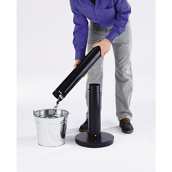Actual product image Rubbermaid Aluminum ashtray column
