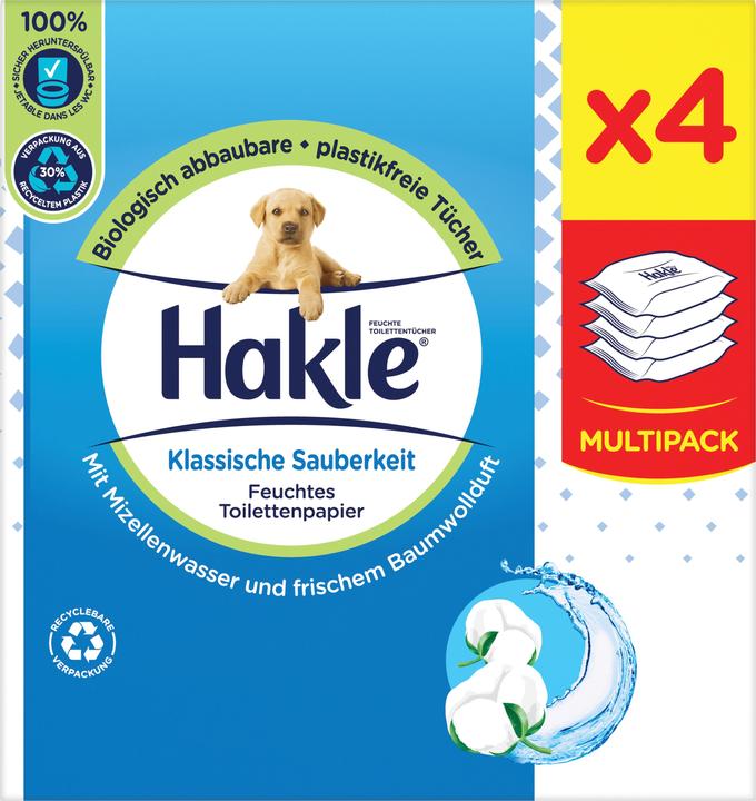 Produktbild Hakle Klassische Sauberkeit (42 Stück)