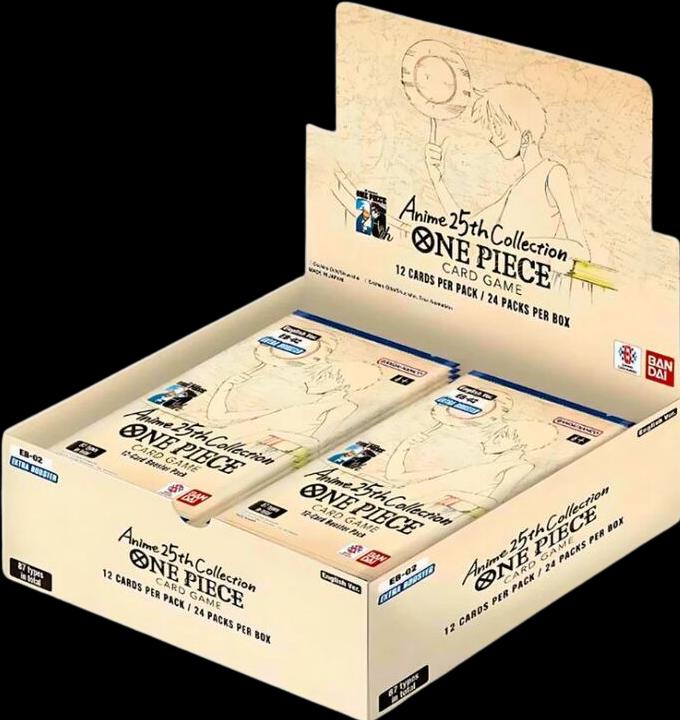 Immagine prodotto One Piece Collezione commemorativa EB02 Booster Box IT (Inglese, Display del booster)