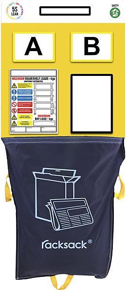 Produktbild kaiserkraft Regal-Infoboard Doppelmarkierung
