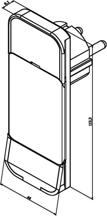 Produktbild Bachmann Aufputz-Steckdose (3 x, CEE 7/3, CEE 7/7, 1.60 m)