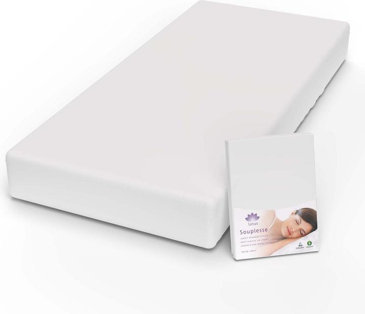 Produktbild Lotus Bettwaren Jersey Fixleintuch Souplesse (120 x 200 cm)
