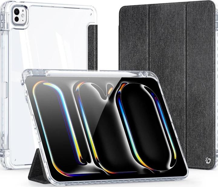 Productafbeelding Dux Ducis Unid beschermhoes iPad Pro 11 (2024) - Zwart (iPad Pro 11 2022 (4e generatie), iPad Pro 11 2024 (M4), iPad Pro 11 2021 (3e generatie), iPad Air 2022 (5e gen))
