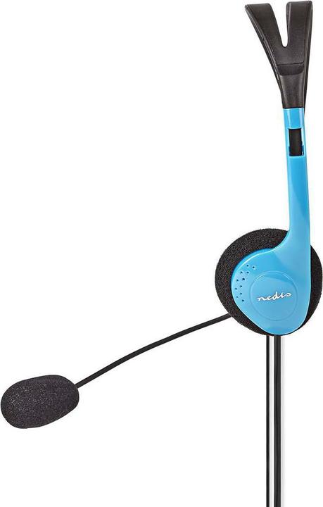Image du produit Nedis Casque pour PC Bandeau 2 fiches 3,5 mm (Sans fil)