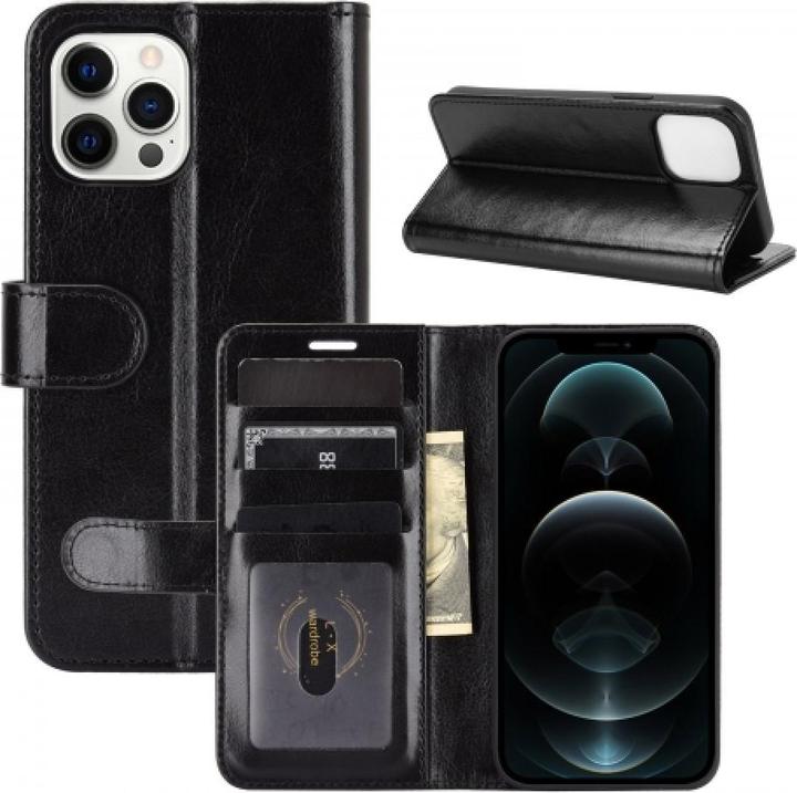 Screenguard CardLounge Custodia in pelle per Apple iPhone 12 Pro Max (Apple iPhone 12 Pro Max)