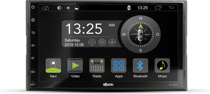 Radical R-D211 (Android car, Apple Carplay)