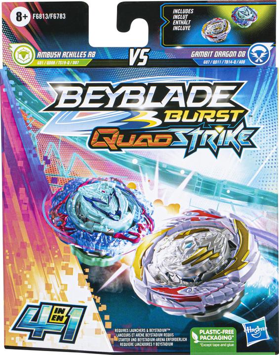 Actual product image Hasbro Gambit Dragon vs. Ambush Achi (Multilingual)