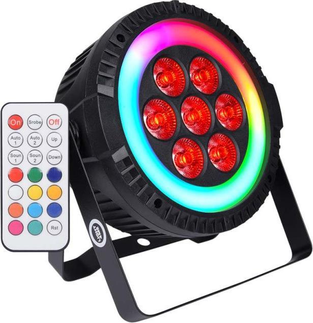 Produktbild No Name LIGHT4ME RINGO PAR Bühnenscheinwerfer mit Ring
