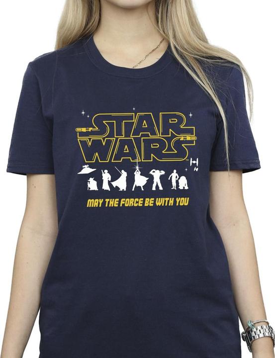 Produktbild Star Wars Silhouettes Force TShirt (M)