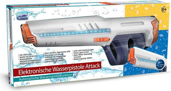 Actual product image Totally Splash Attack electronic water pistol