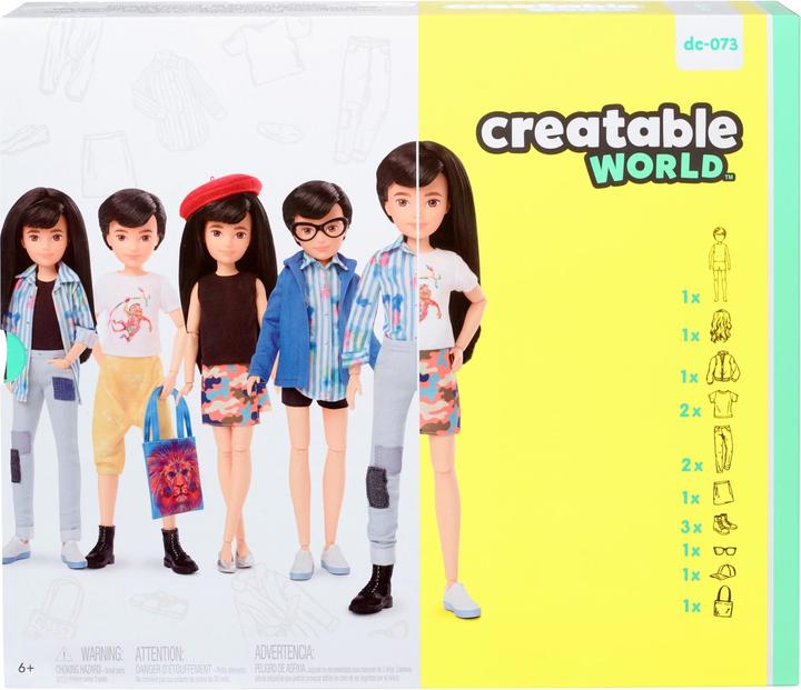 Actual product image Creatable World Deluxe Character Set