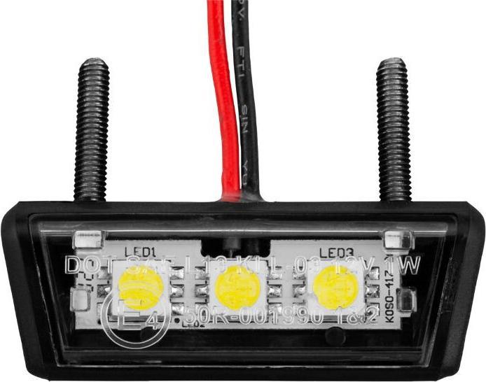 Actual product image Koso license plate illumination drop a leds