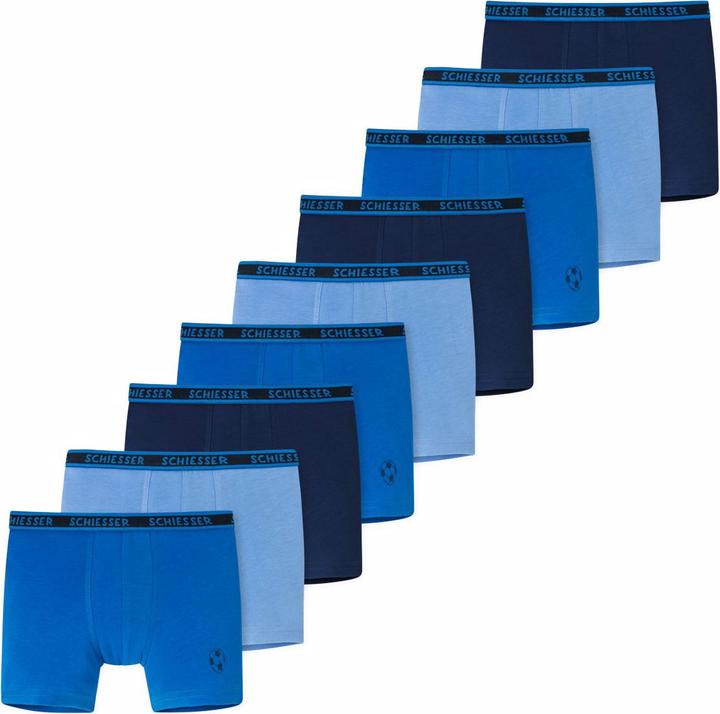 Produktbild Schiesser 9er Pack Kids Boys 95/5 Organic Cotton Shorts / Pants (140, 9er Pack)