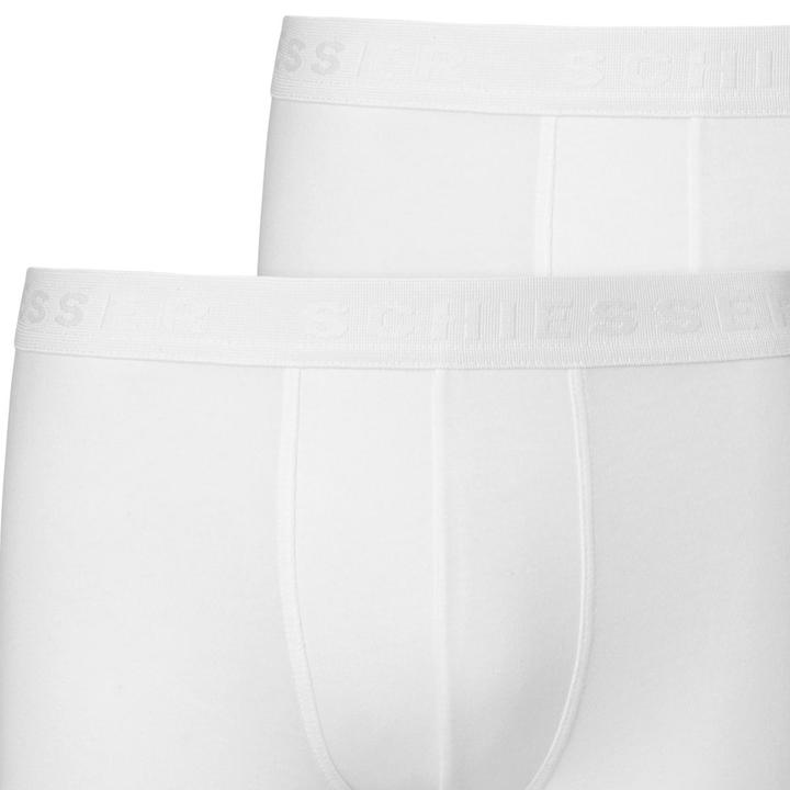 Actual product image Schiesser Pack of 6 Teens Boys 95/5 Organic Cotton Shorts / Pants (176, pack of 6)