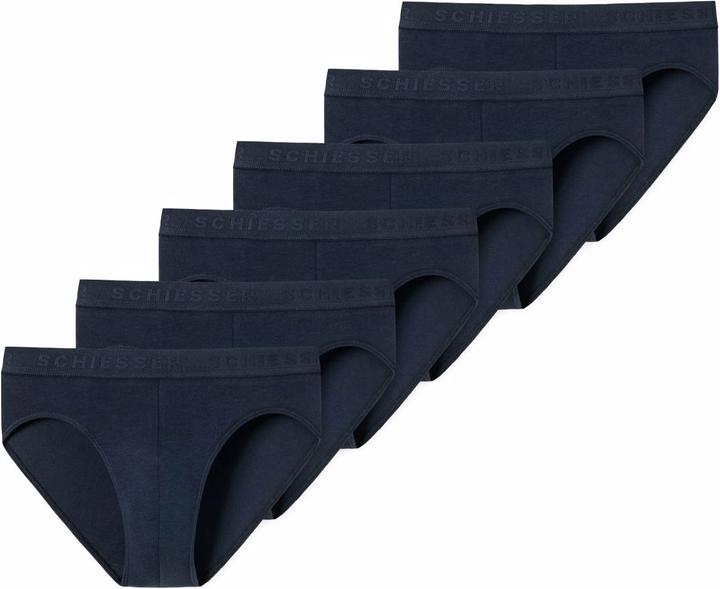 Produktbild Schiesser 6er Pack Teens Boys 95/5 Organic Cotton Slips / Unterhosen (152, 6er Pack)