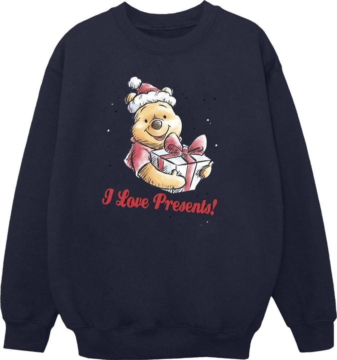 Actual product image Disney Womens/Ladies Winnie The Pooh Love Presents Sweatshirt (XL)