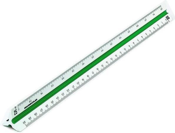 Produktbild Rumold Dreikant-Massstäbe 150 (300 mm)