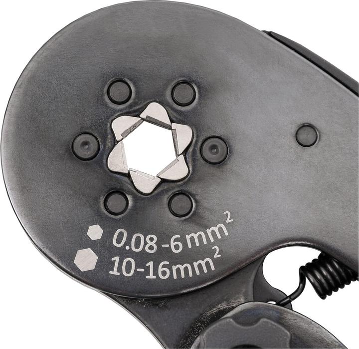 Produktbild Stier Crimpzange für Aderendhülsen Sechskant-Pressung 16 mm² (185 mm)