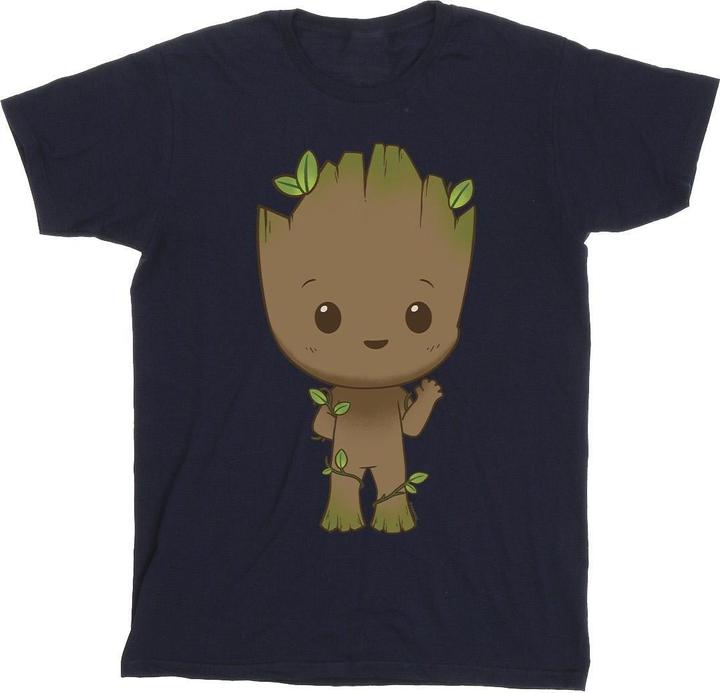 Image du produit - T-shirt AM GROOT CHIBI WAVE POSE - Garçon (152, 158)