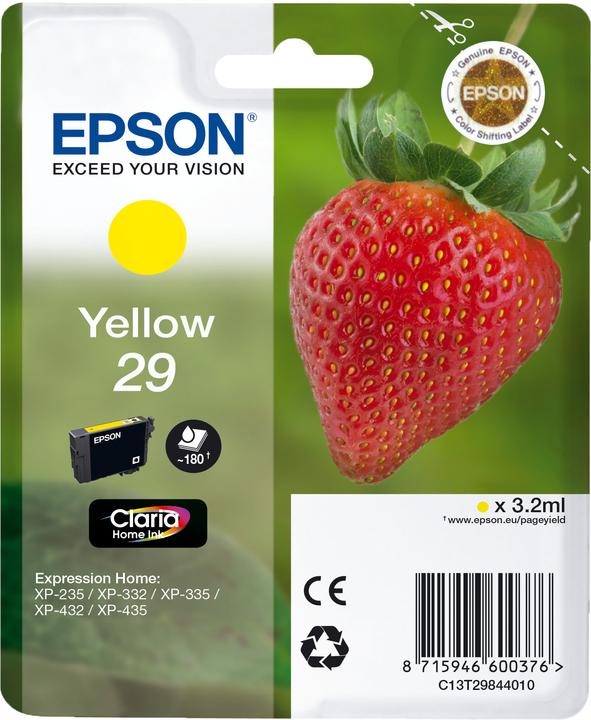 Immagine prodotto Epson 29 Claria Home (Y)