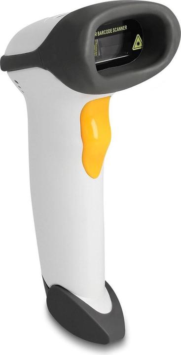 Actual product image Delock USB barcode scanner 1D with connection cable and holder (1D barcodes)