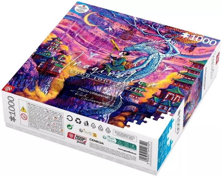 Actual product image Cenega Puzzle Good Loot Imagination Puzzle: Roch Urbaniak Sakura i Ryu 1000 elementów (1000 pieces)