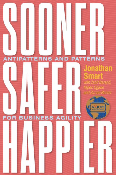 Produktbild Sooner Safer Happier (Englisch, Jonathan Smart, 2022)
