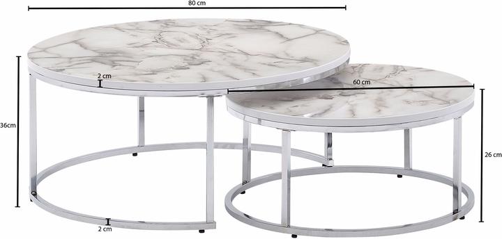 Actual product image Wohnling Ethan (80 x 80 x 36 cm)