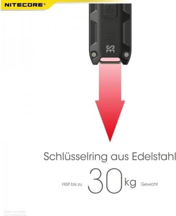 Actual product image Nitecore Tip SE Black (6 cm, 700 lm)
