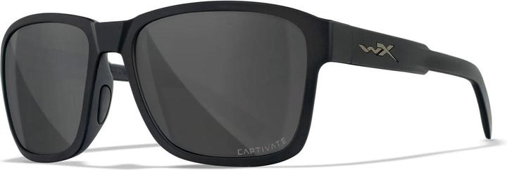 Produktbild Wiley X WX TREK Lenses: CAPTIVATE™ Polarized grey, Frame: matte black