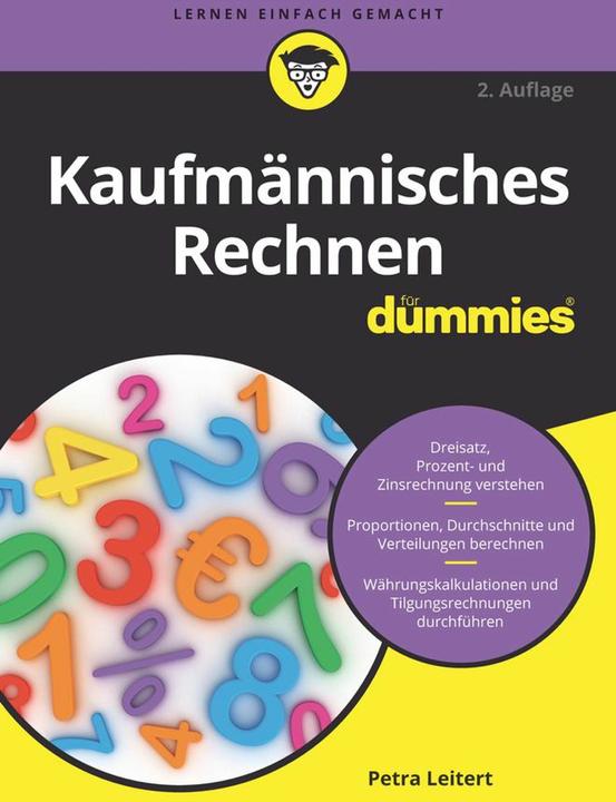 Produktbild Kaufmännisches Rechnen für Dummies (Deutsch, Petra Leitert, 2021)