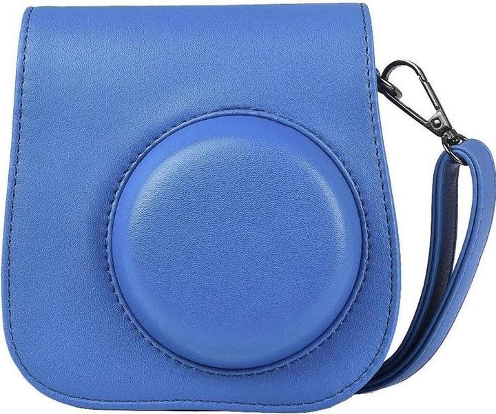 JTI Étui pour appareil photo Fujifilm Instax Mini 9/8/8+, bleu cobalt (Kamera Bereitschaftstasche, 1 l)