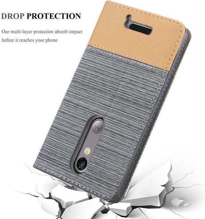 Productafbeelding Cadorabo Boek Jeans Optiek Cover (Motorola Moto X3)