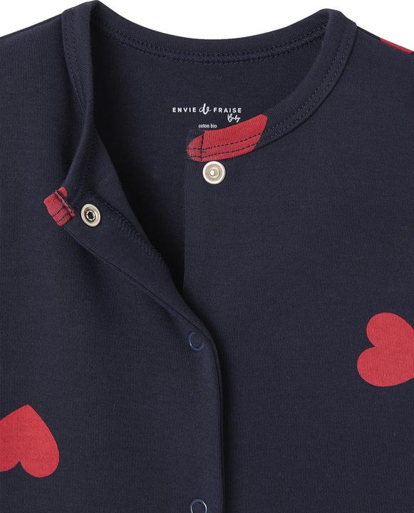 Produktbild Envie de Fraise Bio-Kollektion: Baby Strampler Mon Coeur