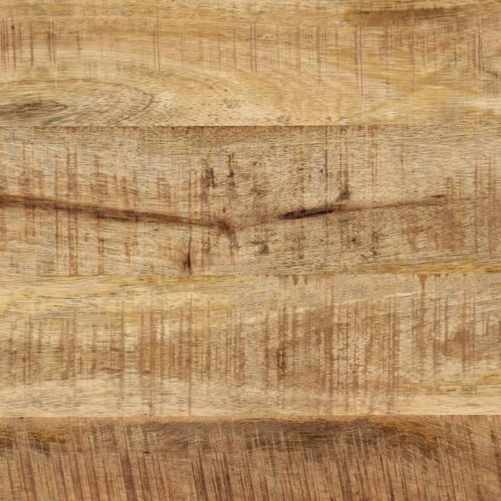 Immagine prodotto VidaXL Tavolo da pranzo in ferro e legno grezzo (110 x 55 x 75 cm)