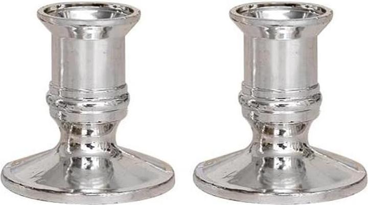 Image du produit Cbx Kerzenständer 3 Köpfe, Kerzenleuchter 3-armig, Kerzenhalter Silber