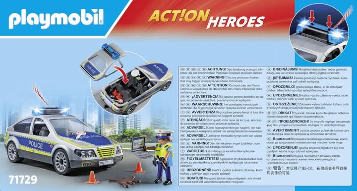 Produktbild Playmobil Polizei Streifenwagen (71729, Playmobil Action Heroes)