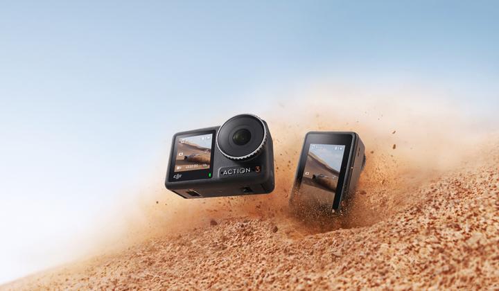 Produktbild DJI Osmo Action 3 Adventure Combo (24p, WLAN, Bluetooth)